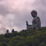 The Big Buddha at Lantau Island Hong Kong